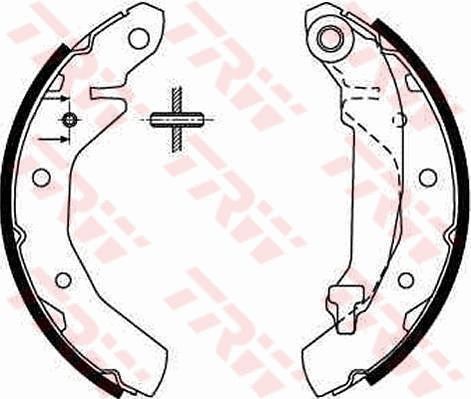 TRW Bremsbackensatz (GS8645)