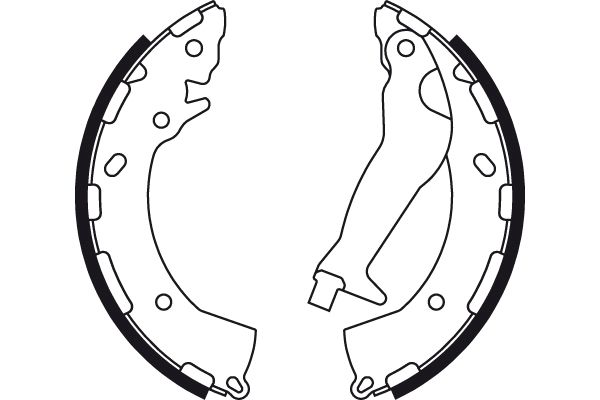 TRW Bremsbackensatz (GS8785)