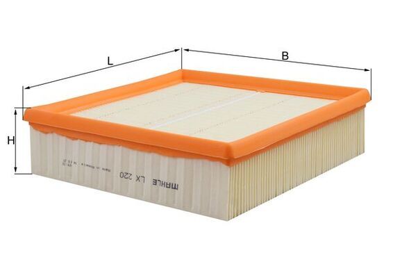 KNECHT Luftfilter (LX 220)