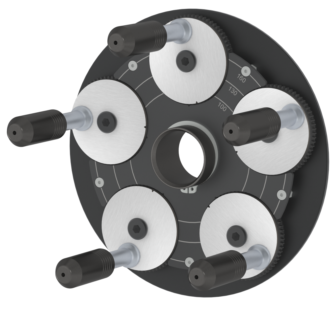 HAWEKA QuickPlate 5-Loch-Platte mit Standardbolzenköpfen