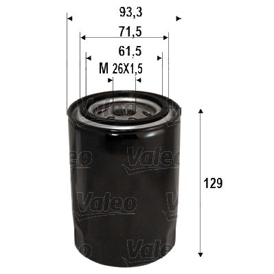 VALEO Ölfilter (586095)