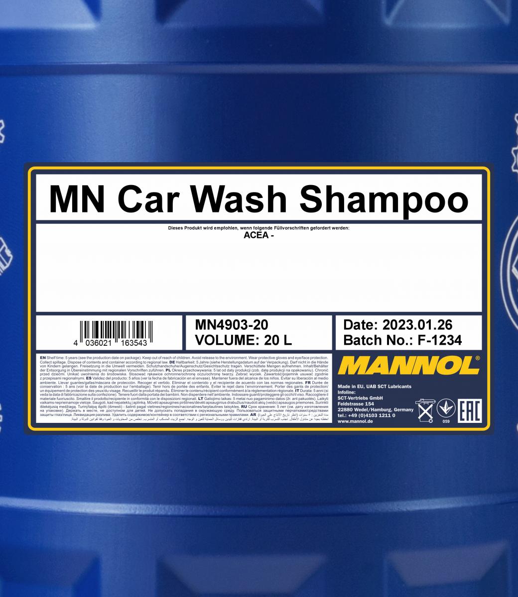 MN Car Wash Shampoo