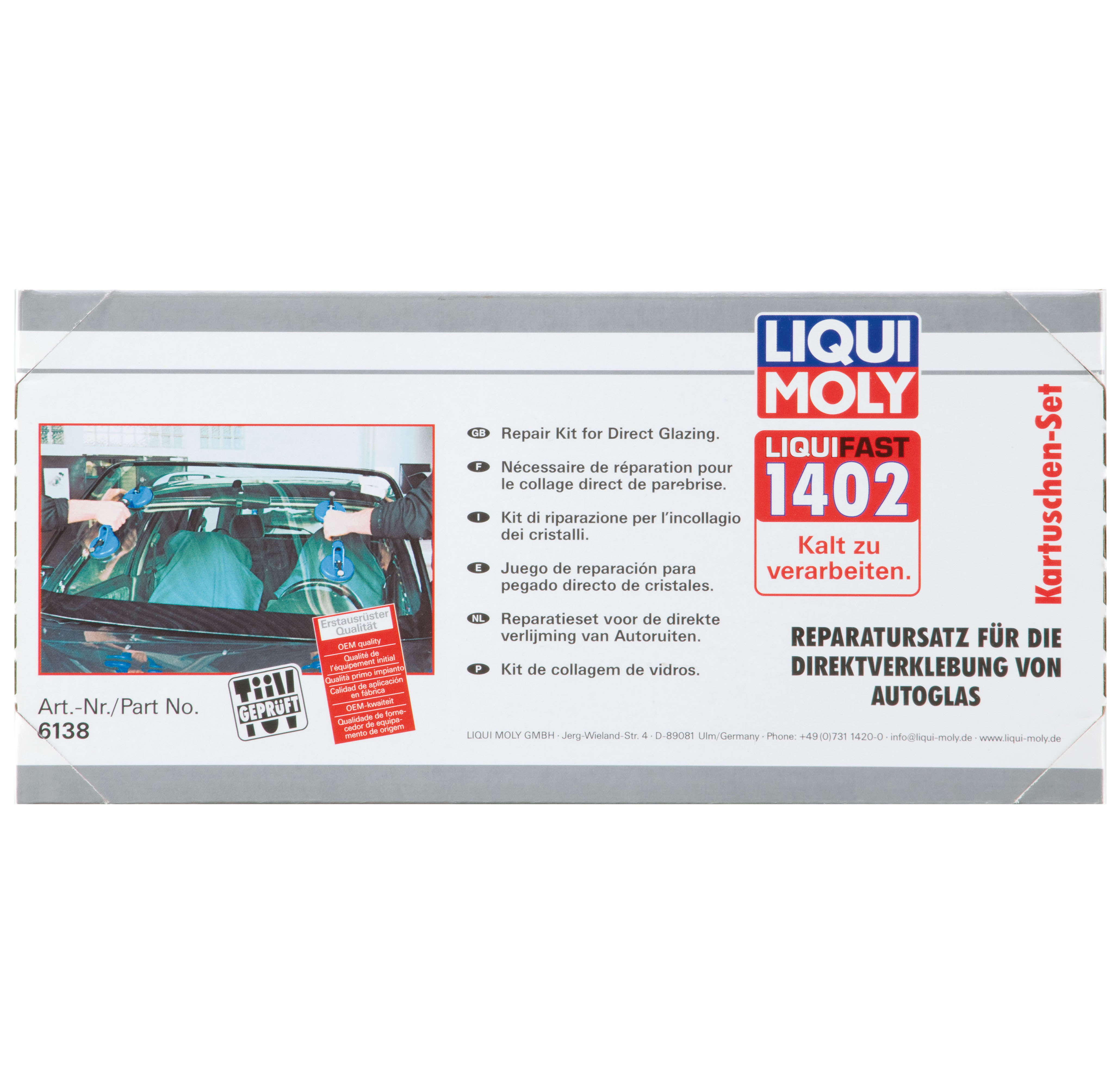LIQUI MOLY Liquifast 1402 (Kartuschen-Set), 1 Stk (6138)