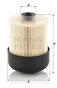 MANN-FILTER Kraftstofffilter (PU 9009 z KIT)