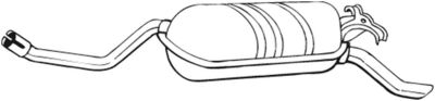BOSAL Endschalldämpfer (278-189)