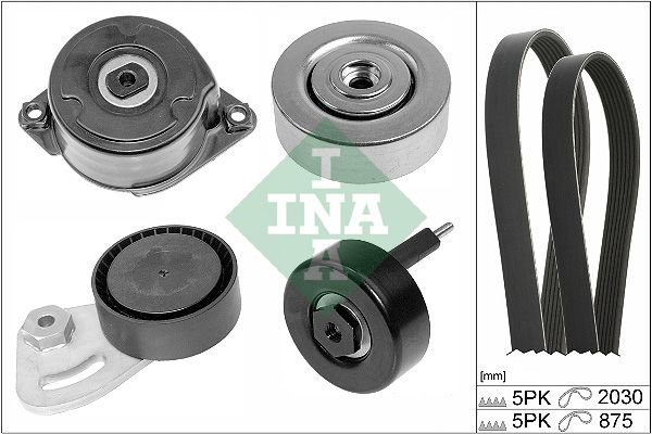 Schaeffler INA Keilrippenriemensatz (529 0253 10)