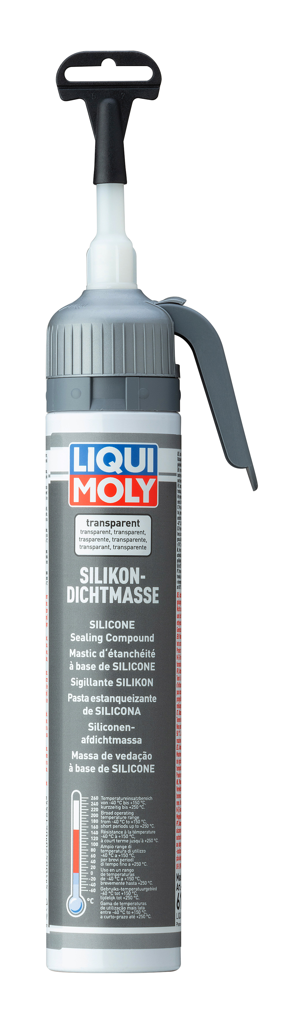 LIQUI MOLY Silikondichtmasse transparent, 200 ml (6184)