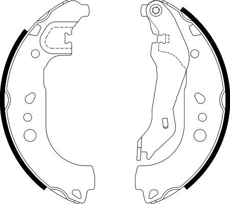 HELLA Bremsbackensatz (8DB 355 022-131) 4082300490404 8DB 355 022-131