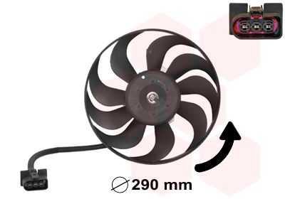 VAN WEZEL Lüfter, Motorkühlung (5888745) VAN WEZEL Lüfter, Motorkühlung (5888745)