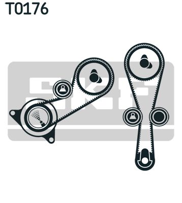 SKF Zahnriemensatz (VKMA 07304)