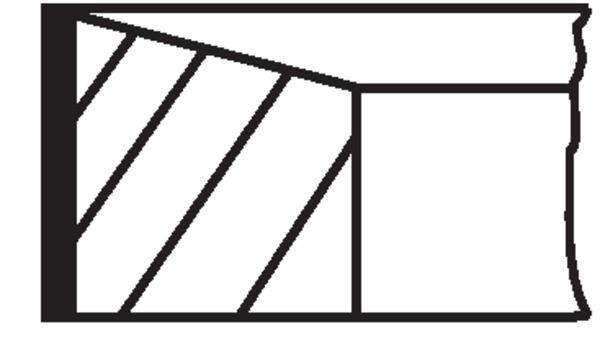MAHLE Kolbenringsatz (022 13 N0)