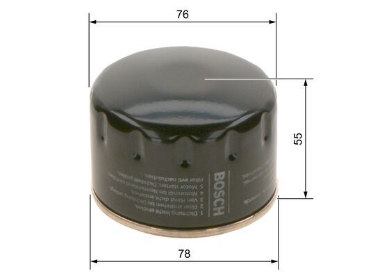 BOSCH Ölfilter (0 451 103 141)