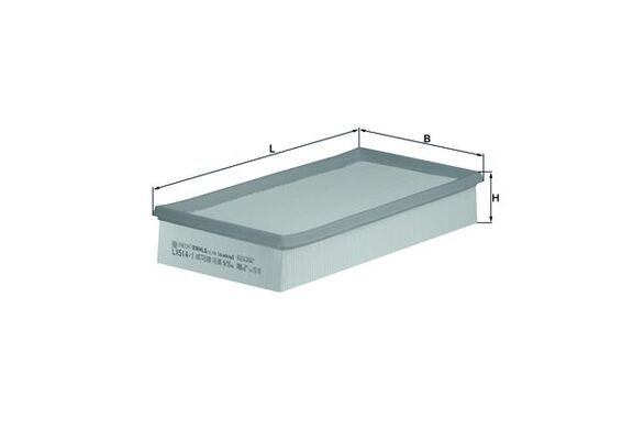 KNECHT Luftfilter (LX 514/1)