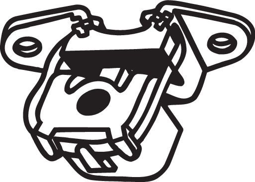 BOSAL Gummistreifen, Abgasanlage (255-188)