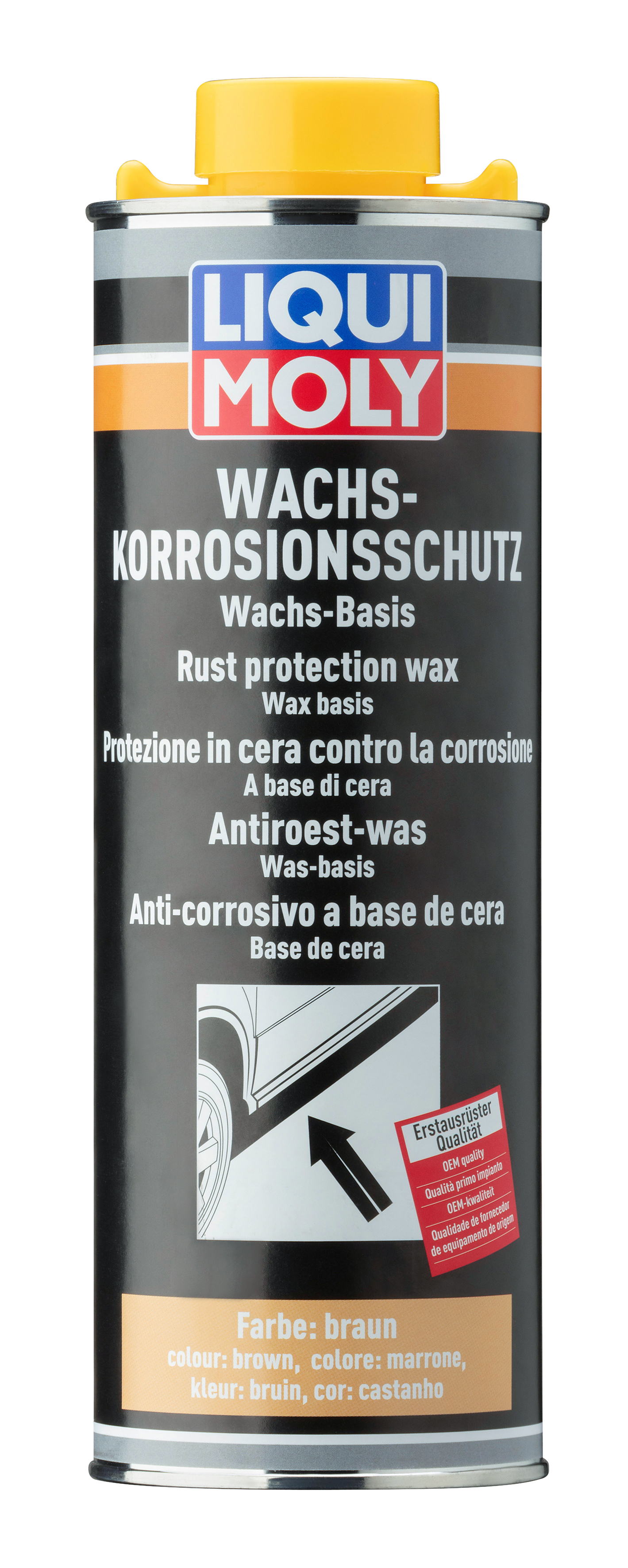 LIQUI MOLY Wachskorrosionsschutz braun, 1 l (6104)