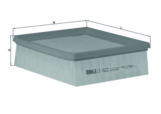 KNECHT Luftfilter (LX 1622)