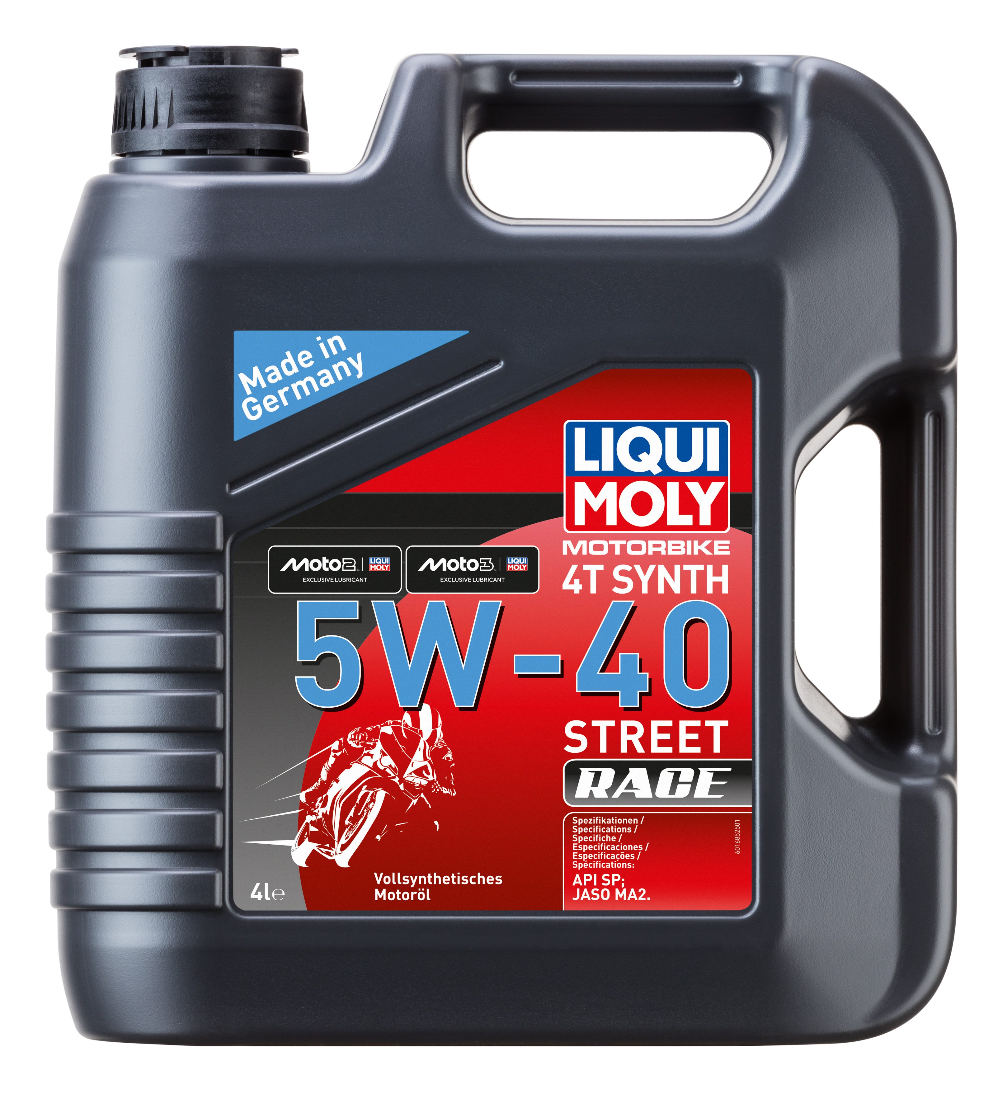 LIQUI MOLY Motorbike 4T Synth 5W-40 Street Race, 4 l (1685)