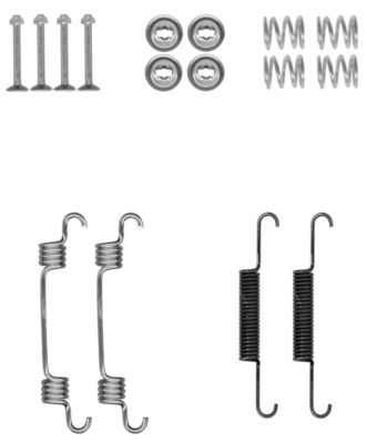 TEXTAR Zubehörsatz, Feststellbremsbacken (97036300) Thumbnail