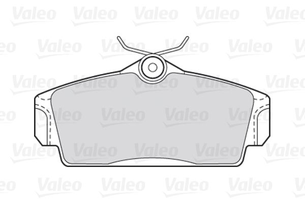 VALEO Bremsbelagsatz, Scheibenbremse (301450)