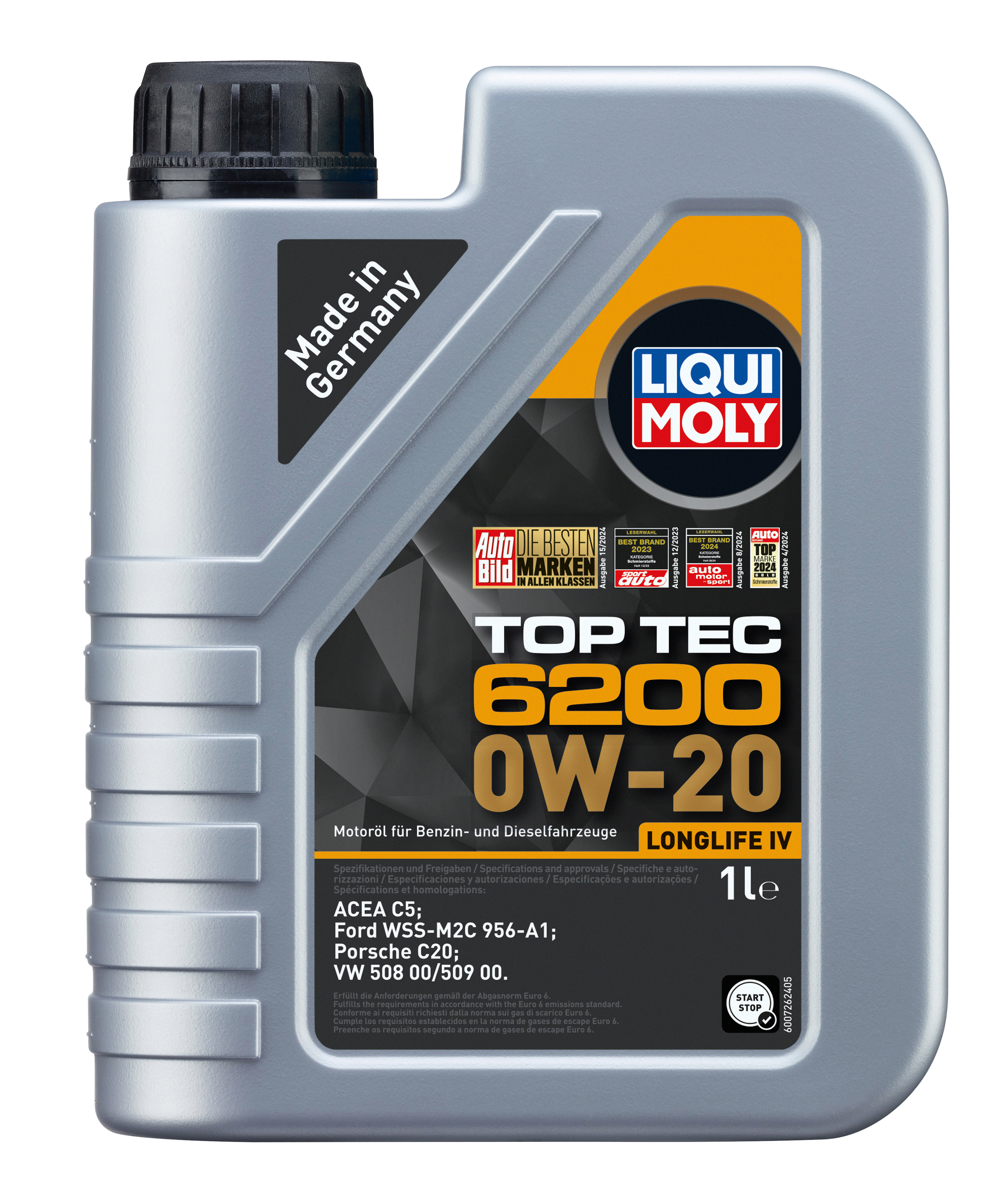 LIQUI MOLY Top Tec 6200 0W-20, 1 l (20780)