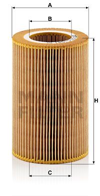 MANN-FILTER Luftfilter (C 1041) Thumbnail