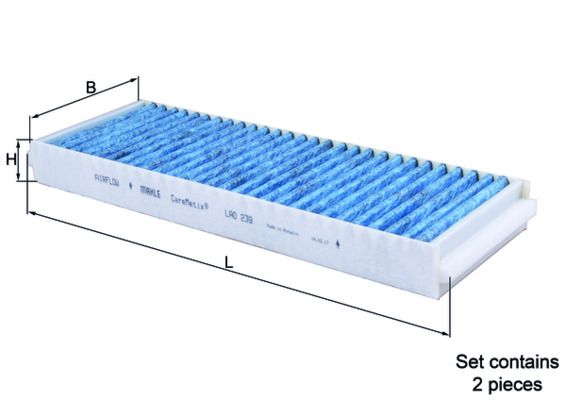 KNECHT Filter, Innenraumluft (LAO 239/S)