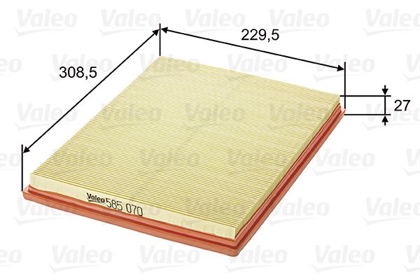 VALEO Luftfilter (585070)