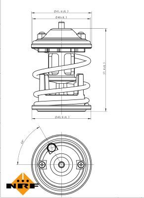 NRF Thermostat, Kühlmittel (725219)