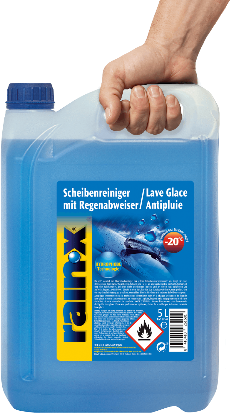 Rain-X® Set: Regenabweiser & Scheibenreiniger