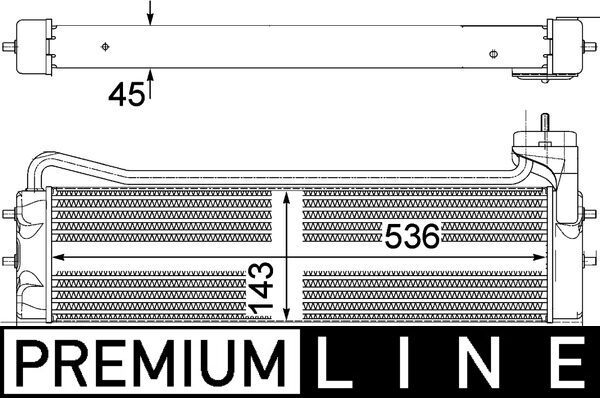 MAHLE Ölkühler, Motoröl (CLC 110 000P) 4057635068369 CLC 110 000P