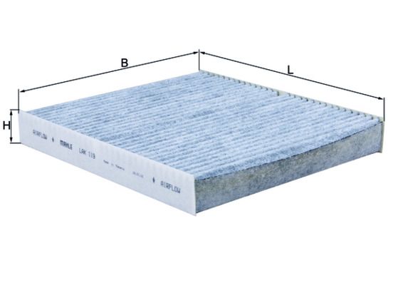 KNECHT Filter, Innenraumluft (LAK 119)
