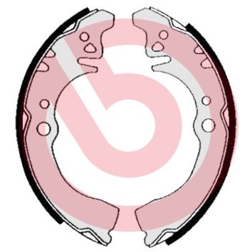 BREMBO Bremsbackensatz (S 16 506)