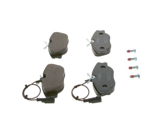 BOSCH Bremsbelagsatz, Scheibenbremse (0 986 460 942)