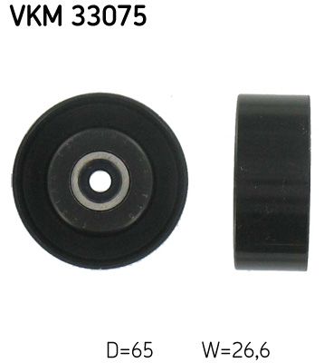 SKF Umlenk-/Führungsrolle, Keilrippenriemen (VKM 33075)