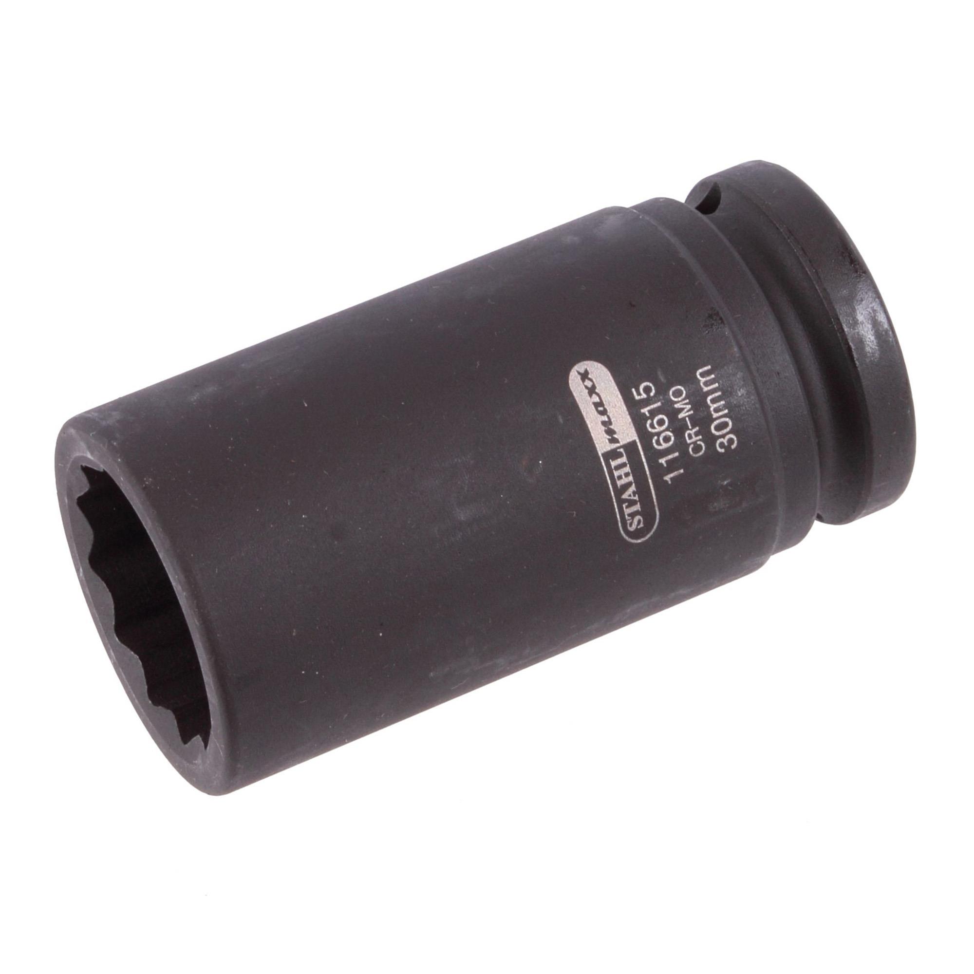 Kraft-Steckschlüssel-Einsatz, 30 mm, 3/4-Antrieb, 12-kant Kraft-Steckschlüssel-Einsatz, 30 mm, 3/4-Antrieb, 12-kant