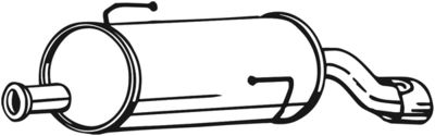 BOSAL Endschalldämpfer (190-017)