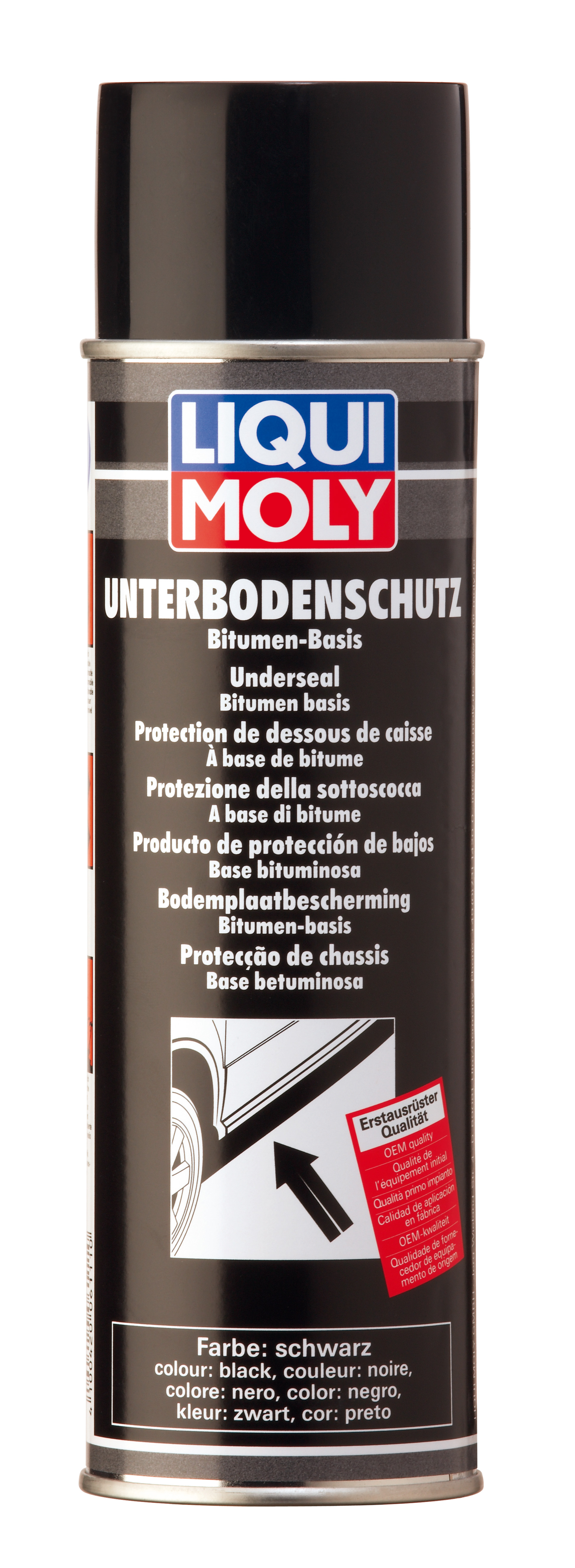LIQUI MOLY Unterbodenschutz Bitumen schwarz, 500 ml (6111) LIQUI MOLY Unterbodenschutz Bitumen schwarz, 500 ml (6111)