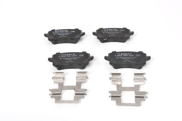BOSCH Bremsbelagsatz, Scheibenbremse (0 986 494 626)