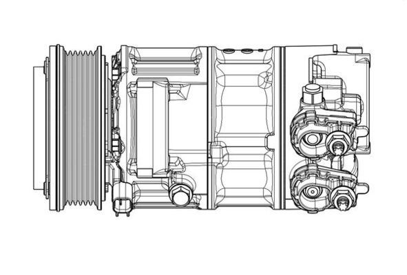 MAHLE Kompressor, Klimaanlage (ACP 654 000P) MAHLE Kompressor, Klimaanlage (ACP 654 000P)