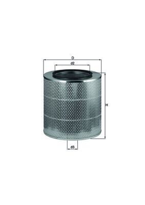 KNECHT Luftfilter (LX 2814)