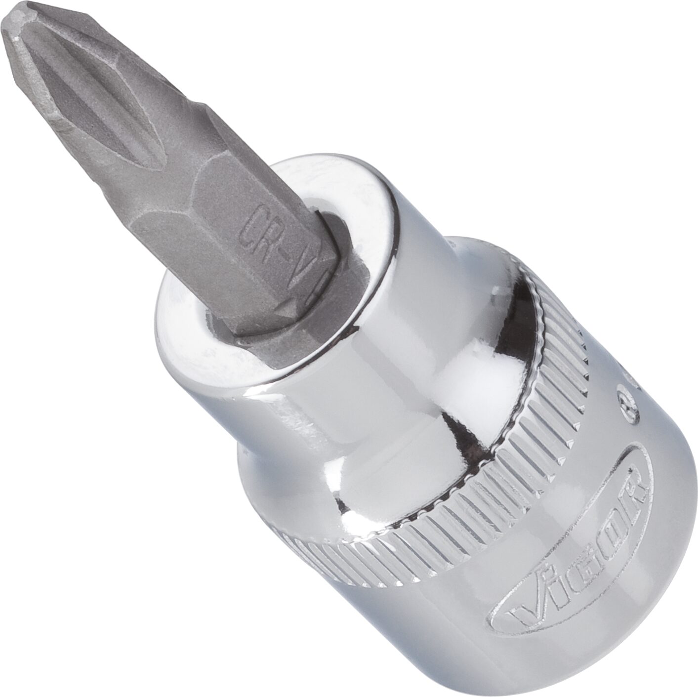 VIGOR Schraubendreher-Einsatz ∙ V2294N ∙ Vierkant10 mm (3/8 Zoll) ∙ Kreuzschlitz Profil PH ∙ PH1