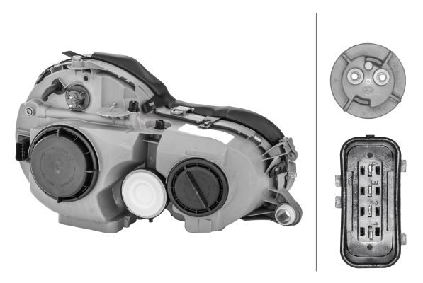 HELLA Hauptscheinwerfer (1D9 007 970-031)