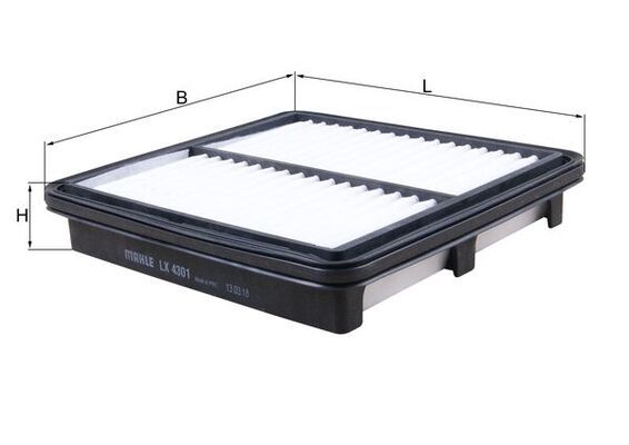 KNECHT Luftfilter (LX 4301)