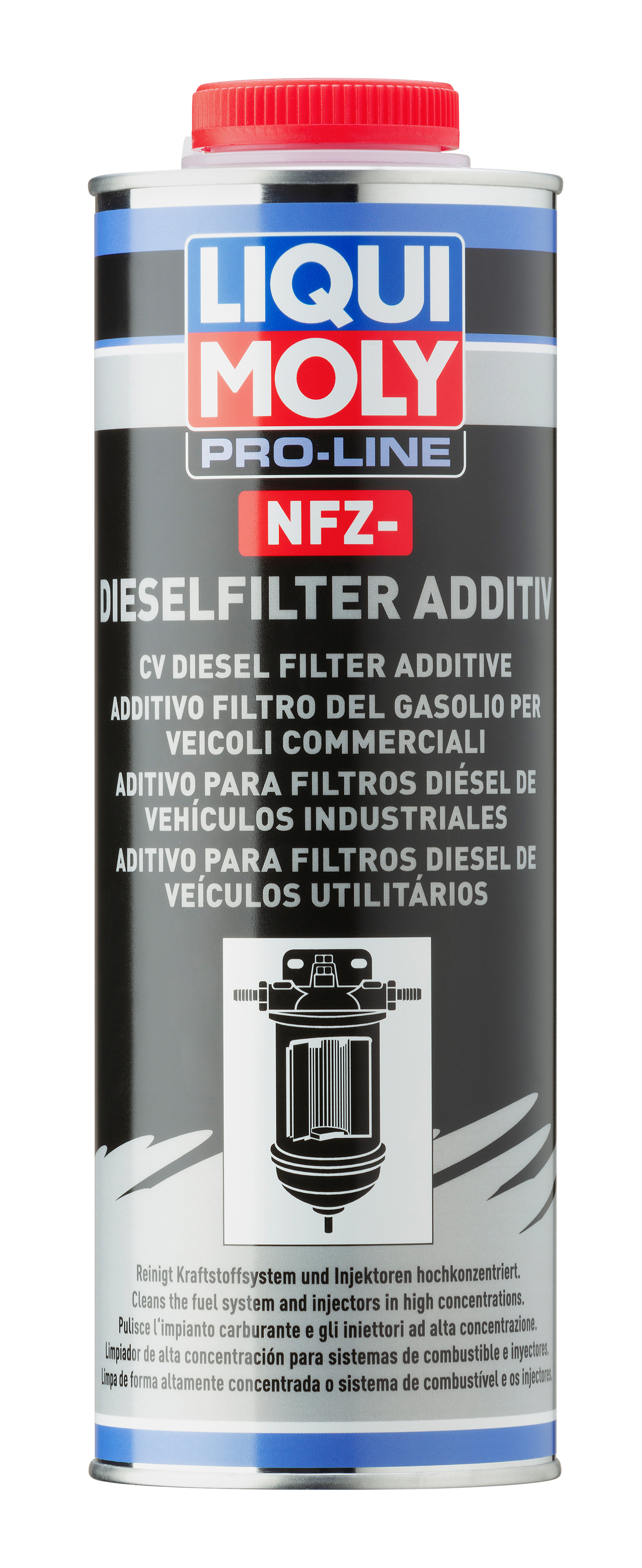 LIQUI MOLY Pro-Line Nfz-Dieselfilter Additiv, 1 l (21493)