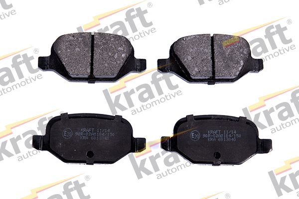 KRAFT AUTOMOTIVE Bremsbelagsatz, Scheibenbremse (6013040)