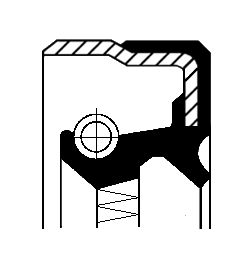 CORTECO Wellendichtring, Differential (01029144B) Thumbnail