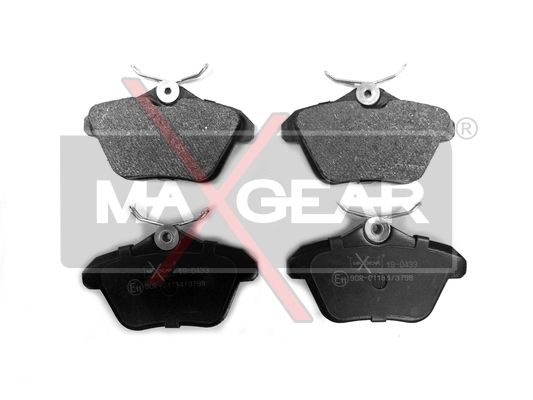 MAXGEAR Bremsbelagsatz, Scheibenbremse (19-0433)