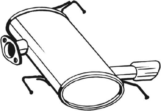 BOSAL Endschalldämpfer (247-009) Thumbnail
