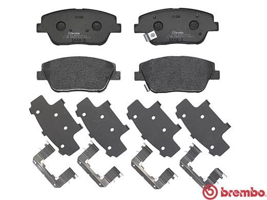 BREMBO Bremsbelagsatz, Scheibenbremse (P 30 066)
