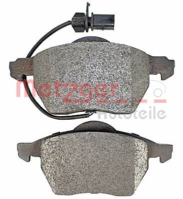 METZGER Bremsbelagsatz, Scheibenbremse (1170020)